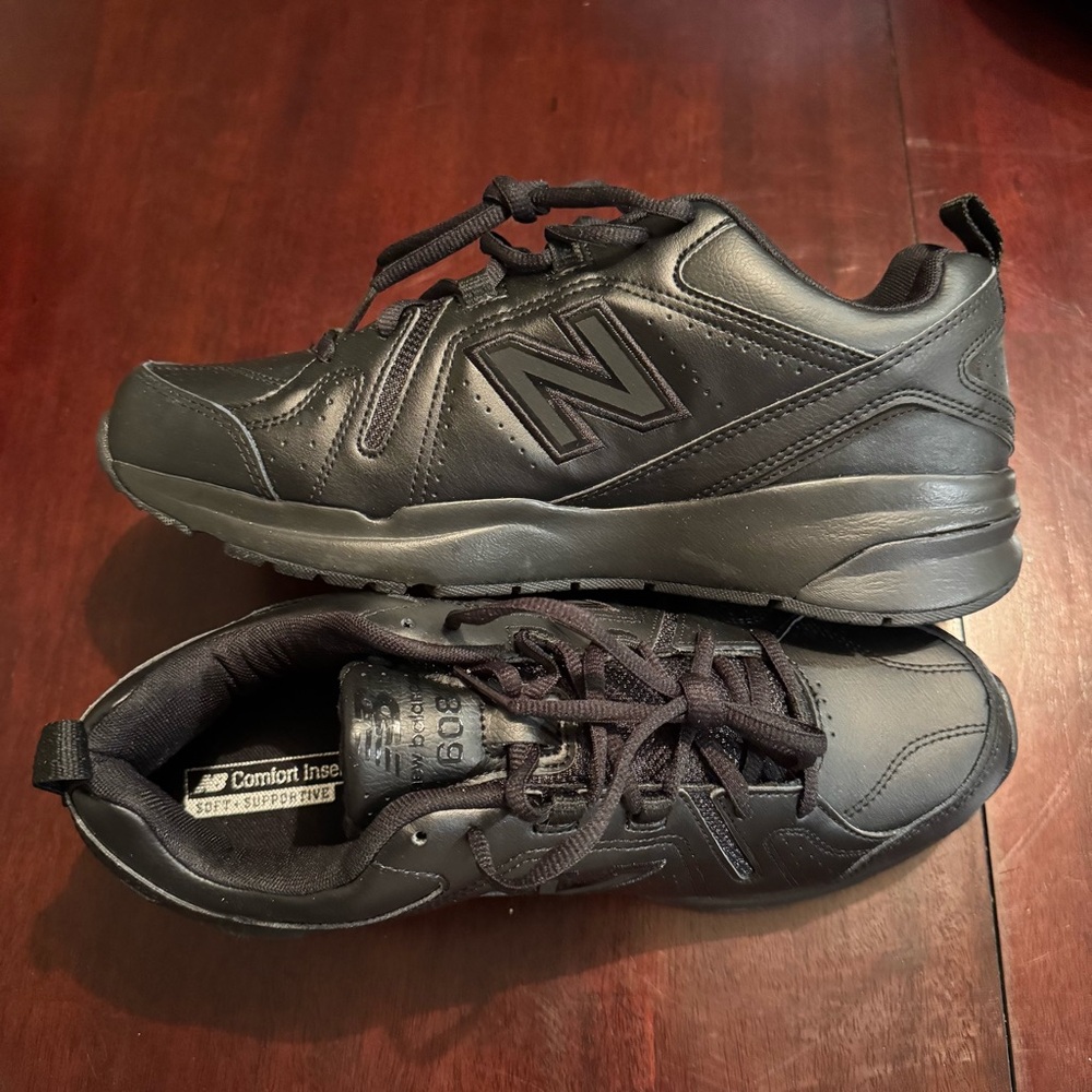 New Balance 608 Women’s Black Sneakers Size 12